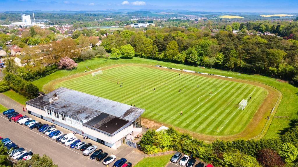 Warout Stadium, home of Glenrothes FC